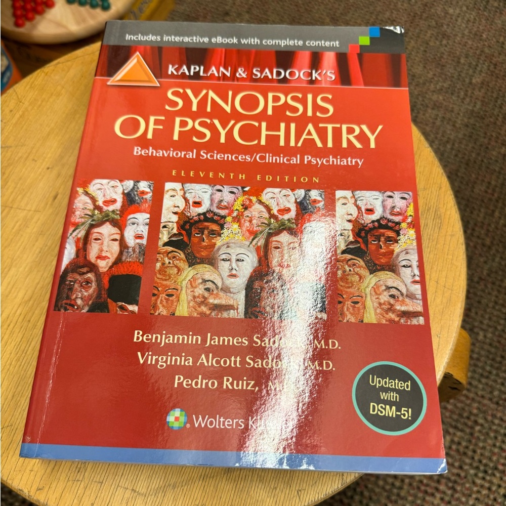 Kaplan & Sadock’s Synopsis of Psychiatry, 11th Edition
